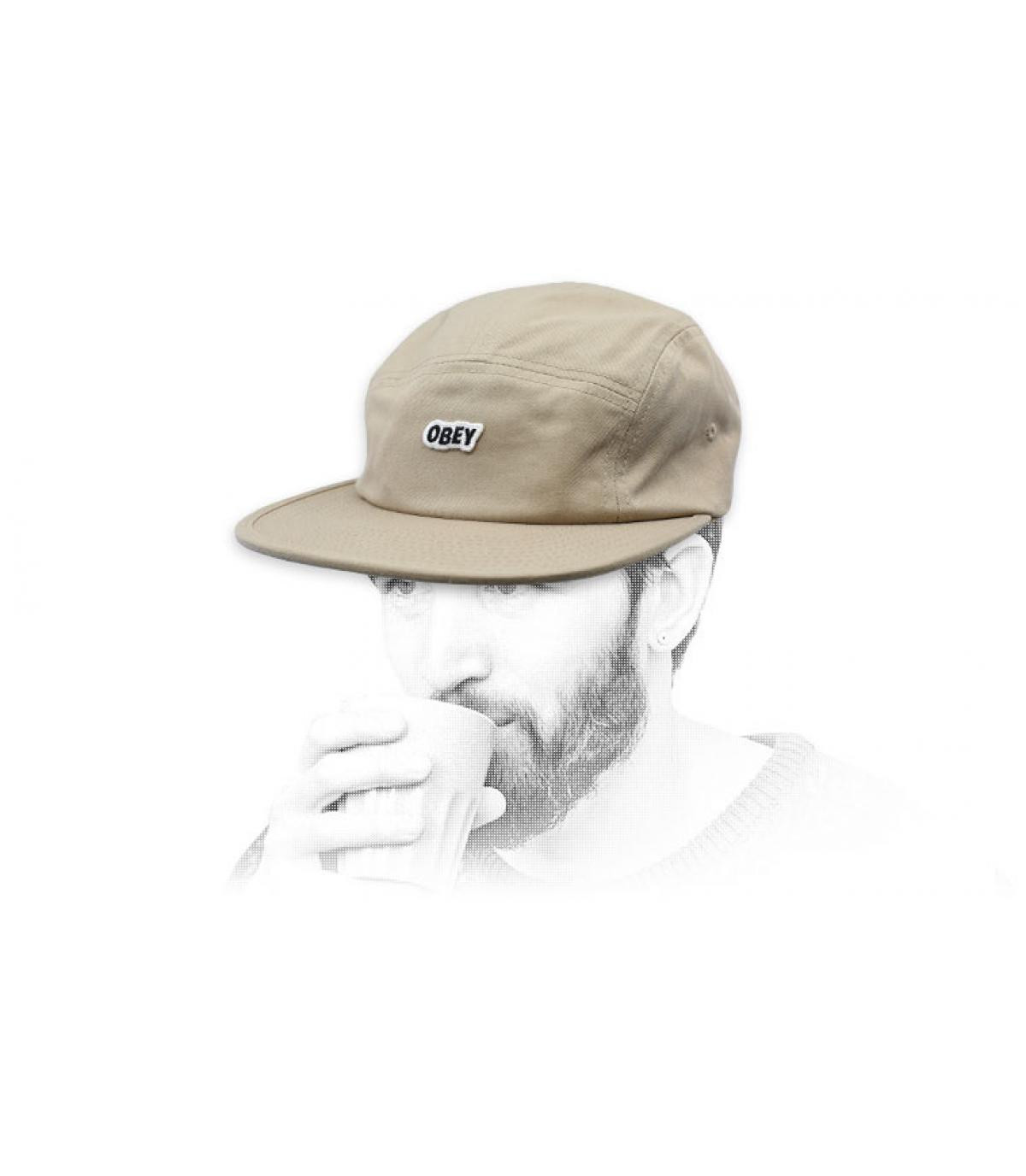 Obey GLB 5 beige paneel Sleeper 5 Panel khaki